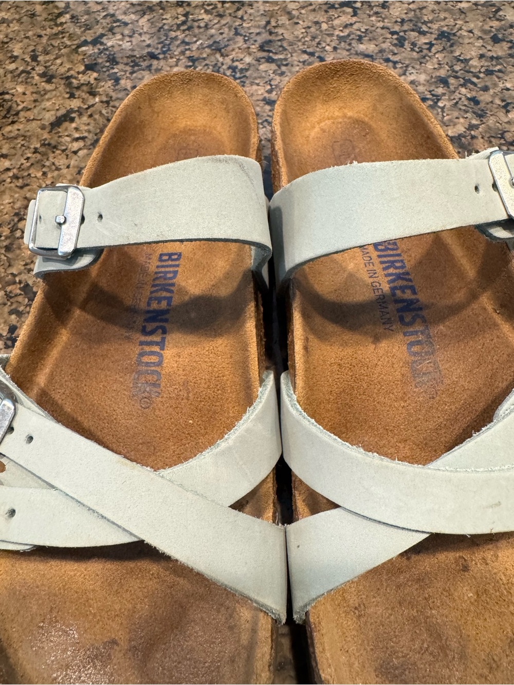 Birkenstock Franca Aqua Sandals Size 37 - Picture 2 of 6